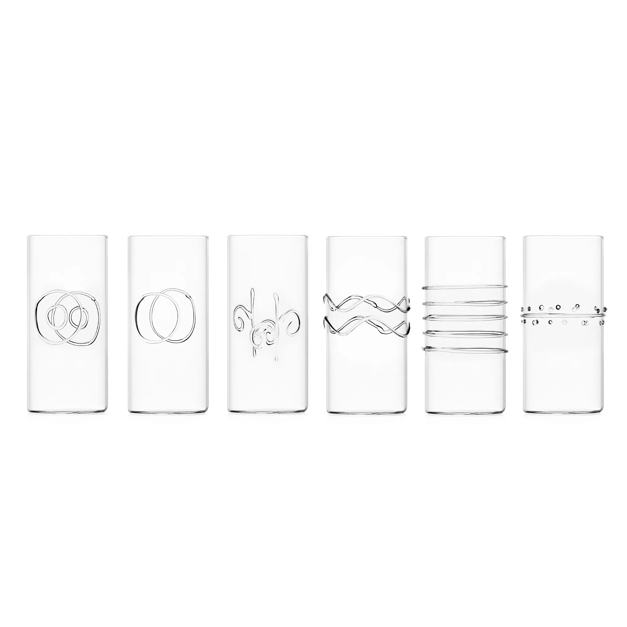 set 6 Longdrink glasses Ichendorf Deco Collection